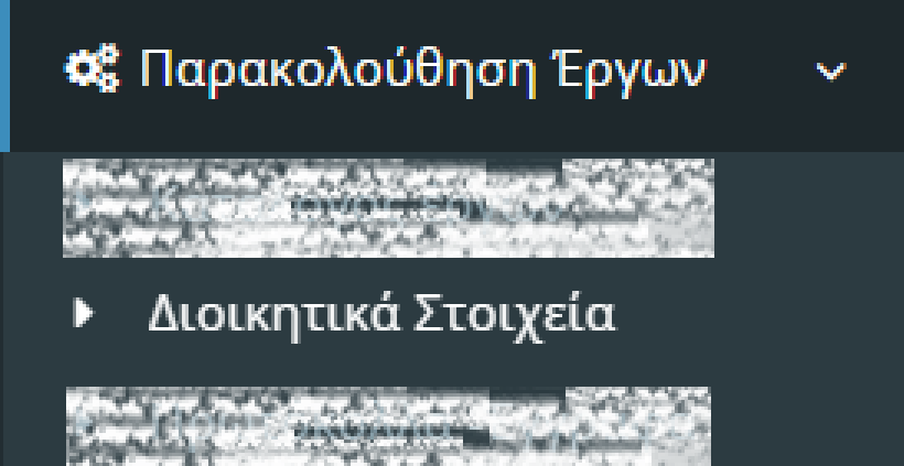 Διοικητικά στοιχεία έργου